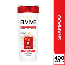 Loreal Paris-Elvive  Shampoo Reparación Total 5
