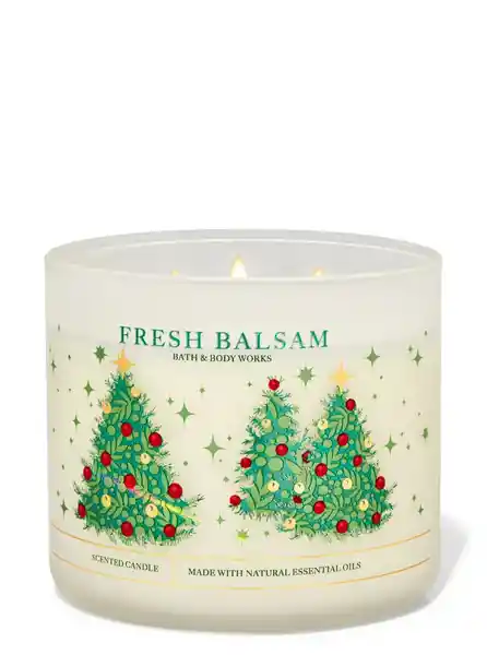 Bath & Body Vela Grande Fresh Balsam