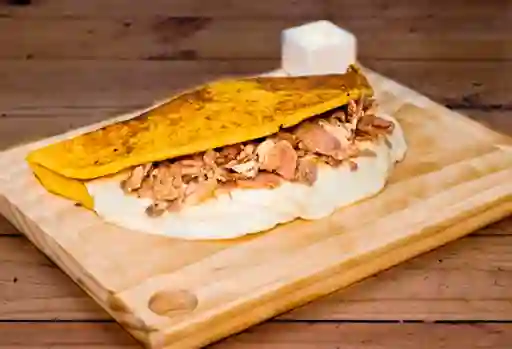 Cachapas Mixta Tocino con Queso de Mano