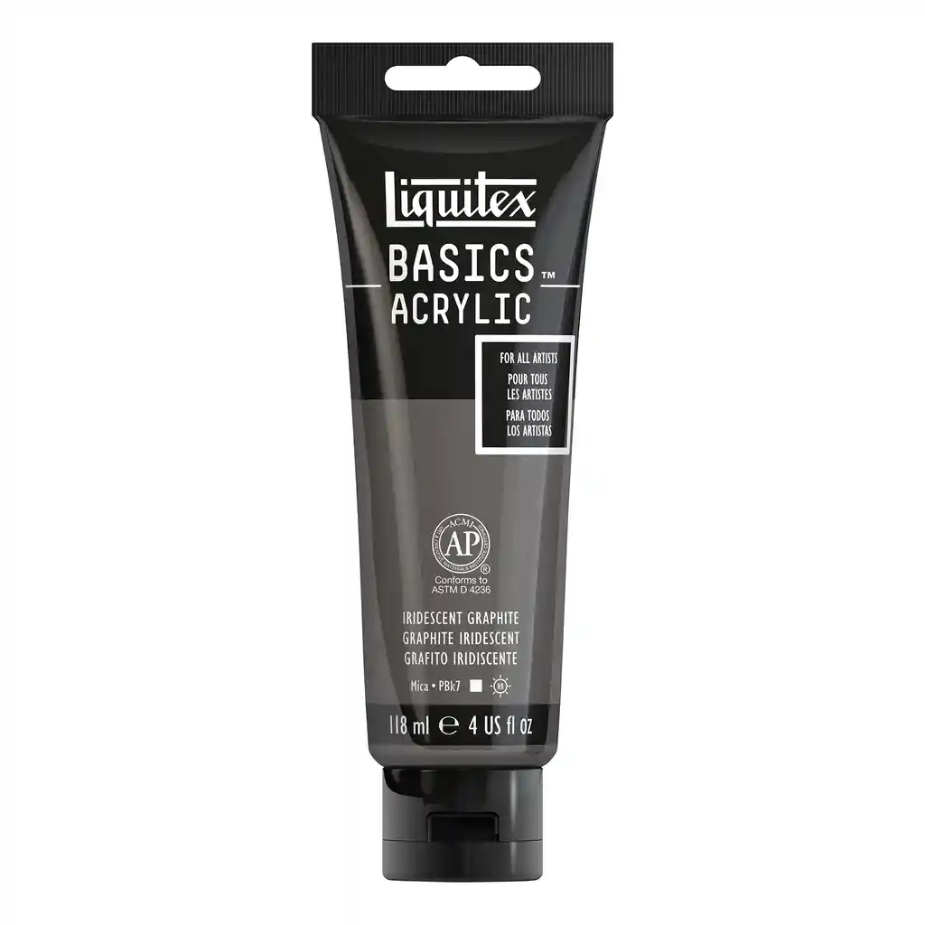 Liquitex Acrilico BASICS 118ml 049 Grafito Iridiscente