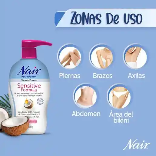 Nair Crema Depiladora Shower Power