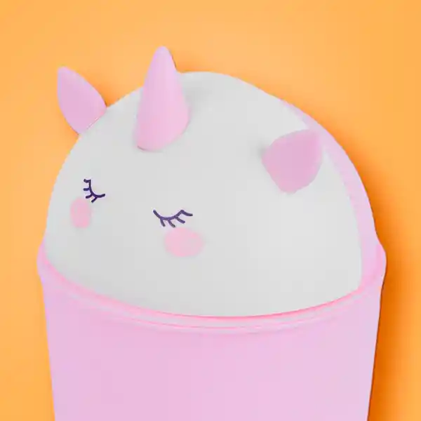 Bote de Basura Serie Unicornio Rosa 22 cm Miniso