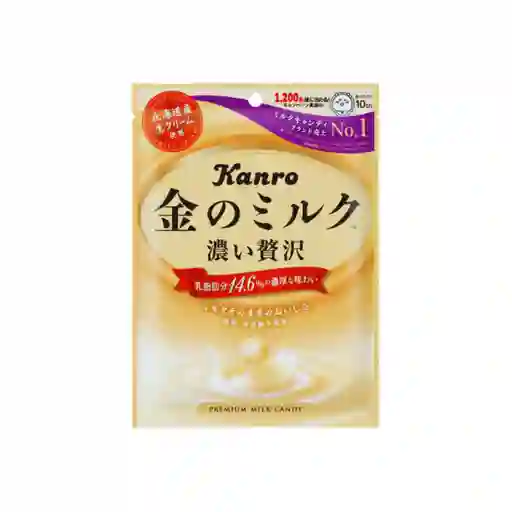 Kanro Caramelo Premium Leche Gold