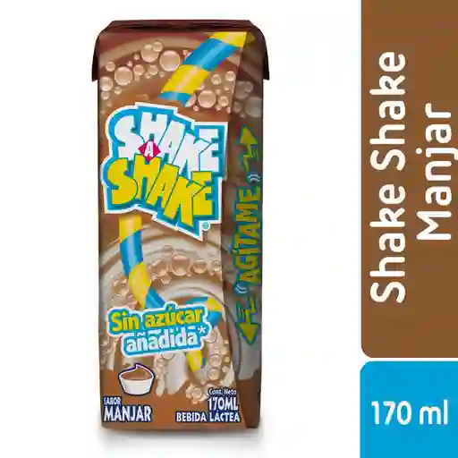 Shake A Shake Bebida Láctea Sabor Manjar 170 mL