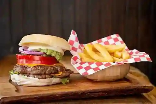 Mega Burger Penquista Simple
