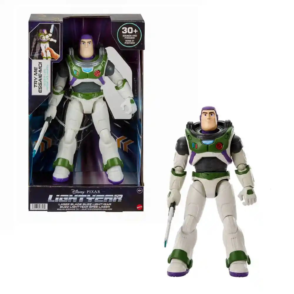 Disney Pixar Juguete Figura de Buzz Con Luces y Sonidos