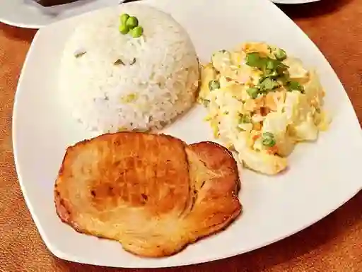 Chuleta ahumada de cerdo ejecutivo