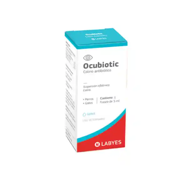 Labyes Ocubiotic Colirio Antibiotico Perro - Gato