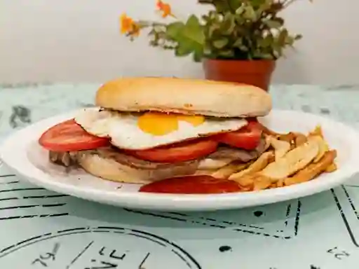Churrasco de Huevo y Tomate