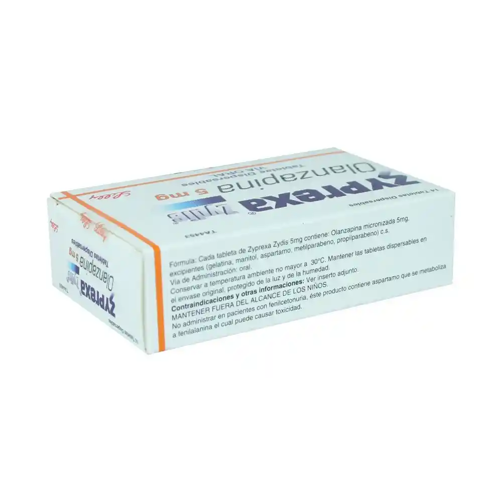 Zyprexa Olanzapina 5 mg