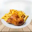 1/4 Pollo Asado con Papas (No Elegible)