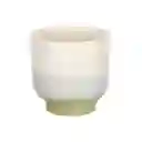 Maceta de Cerámica Crudo 13.5 x 13 cm Casaideas