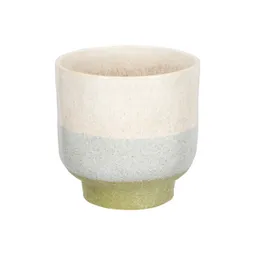 Maceta de Cerámica Crudo 13.5 x 13 cm Casaideas