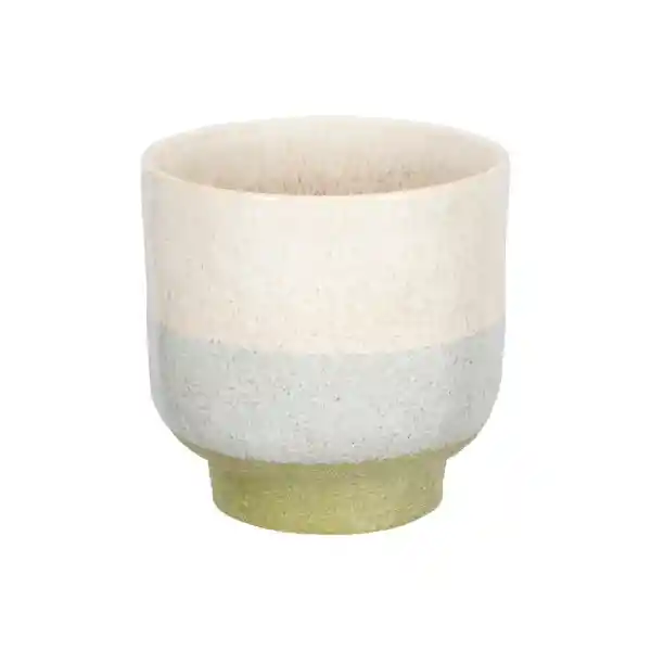 Maceta de Cerámica Crudo 13.5 x 13 cm Casaideas