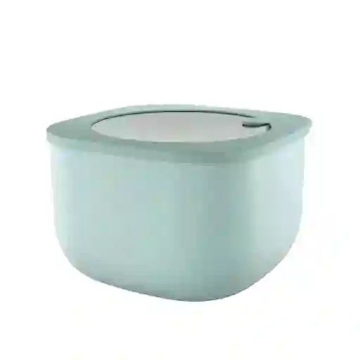 Store & More Contenedor Anti-Derrame Color Verde Aqua