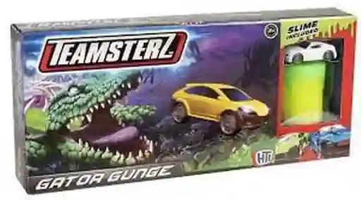 Trackmaster Juguete  Gator Gunge Con Auto y Slime