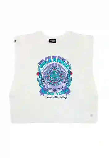 Polera Teens Spirit Niña Crudo Talla 16/L - 533