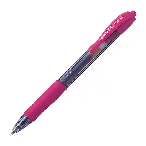 Pilot Bolígrafo Roller G-2 Rosado