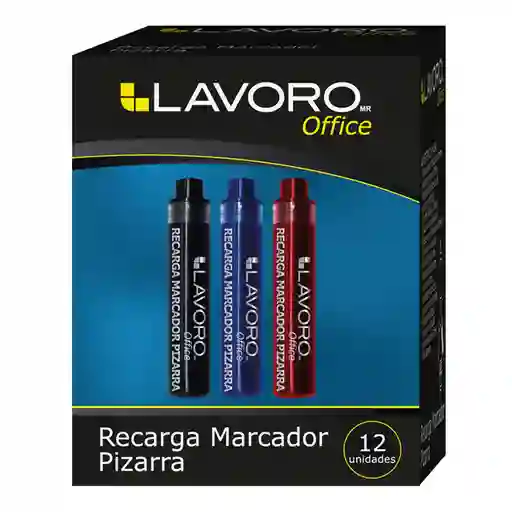 Lavoro Recarga Marcador Pizarra Negro
