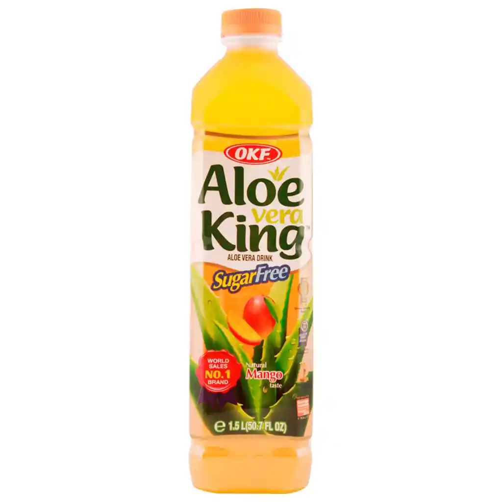 Aloe Vera King Jugo Natural Sabor Mango sin Azúcar