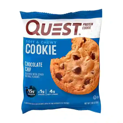 Quest Galleta Proteína Cookies Chocolate Chip