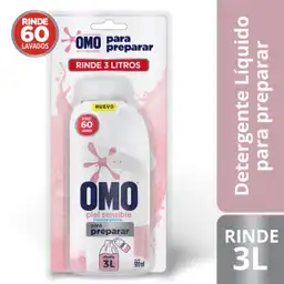 Omo Detergente Líquido Para Diluir Piel Sensible