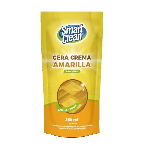 Smart Clean Cera Crema Amarilla