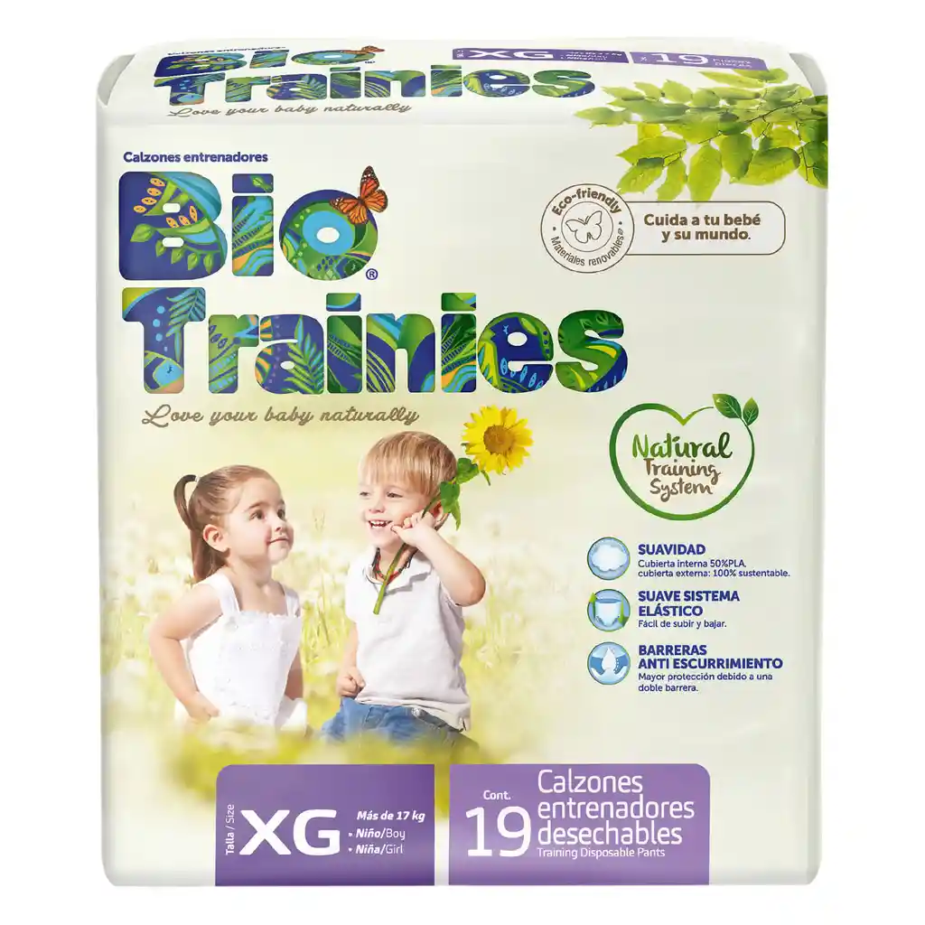 Bio Trainies Pañal Entrenador