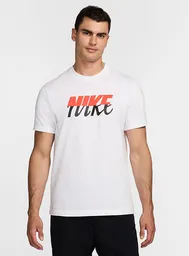 Nike Polera M Nsw Tee Fw Cnct Fa23 Fs Blanco Talla M