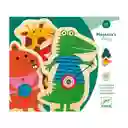 Djeco Juego Didáctico Madera Magnético Belty
