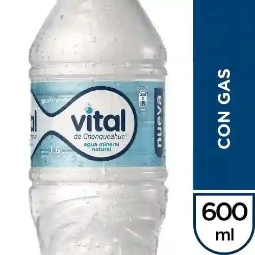 Agua con Gas Vital 600 ml