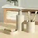 Vaso de Cerámica Para Baño Beige Casaideas