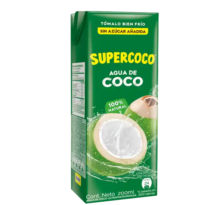 Supercoco Agua de Coco