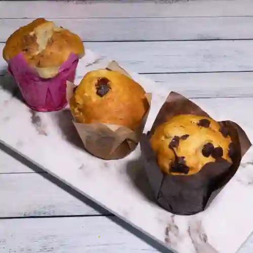 Muffin de Vainilla y Arándanos
