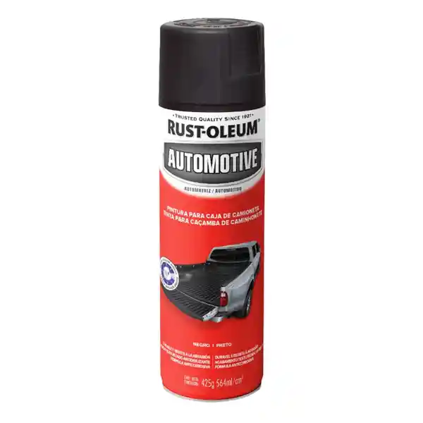 Rust Oleum Pintura Para Caja de Camioneta Pick up Negro Mate