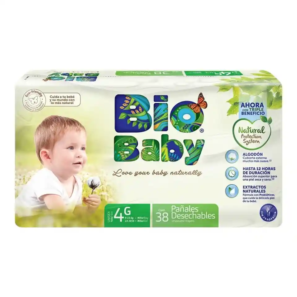 Bio Baby Panal Premium Ecologico G 38