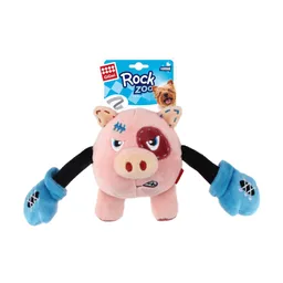 Gigwi Juguete Para Perro Rock Zoo King Boxer Pig