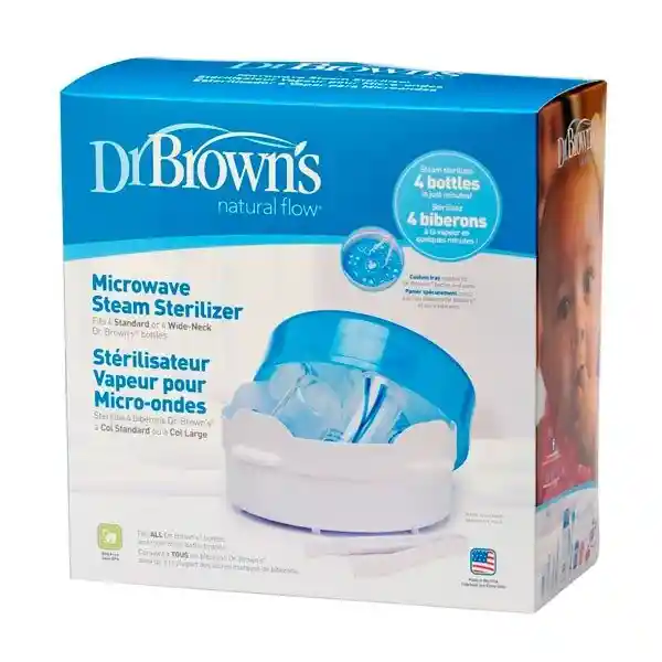 Dr. Browns Esterilizador Microondas 4 Mamadera 806