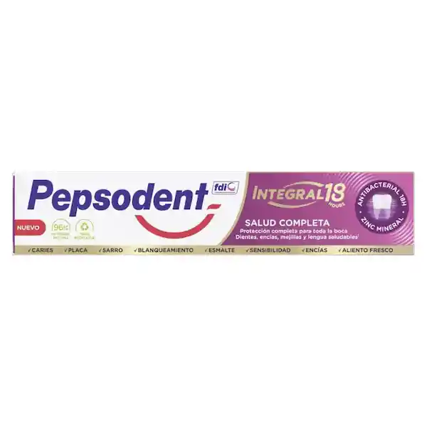 Pepsodent Crema Dental Integral 18 Salud Completa