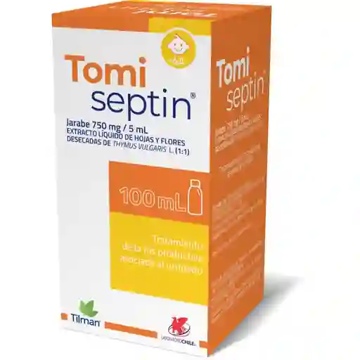 Tomiseptin Jarabe (750 mg/5 mL)