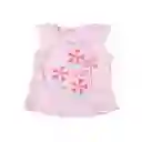 Polera Bebe Niña Blanco Pillin 4 a