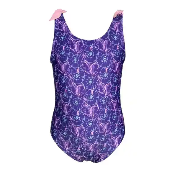 Traje de Baño Fashion Morado Talla 6