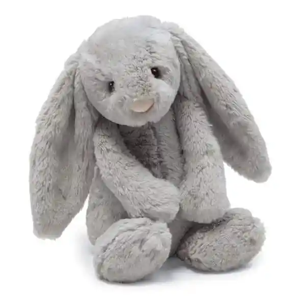 Jellycat Peluche Conejo Tímido Gris Pequeño