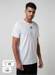 Adidas Polera H Small Lo Blanco Talla M IW4978