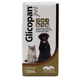 Glicopan Suplemento Vitamínico para Caninos- Felinos-Mustélidos y Reptiles 