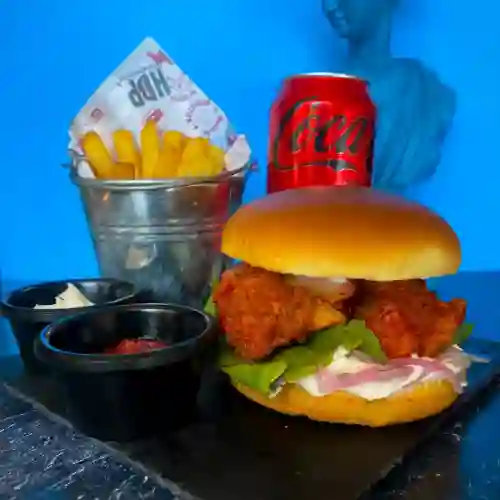 Combo Burger "la Achorá Karifu"