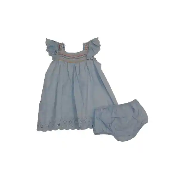 Vestido Bebe Niña Denim Pillin 24 M