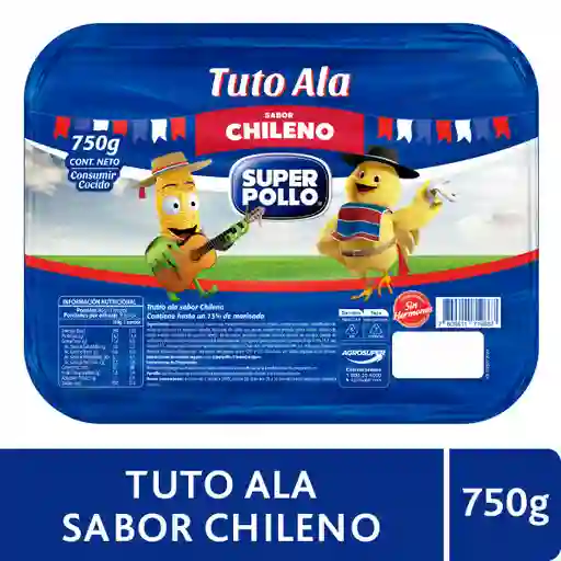 Super Pollo Alitas De Pollo Sabor Chileno