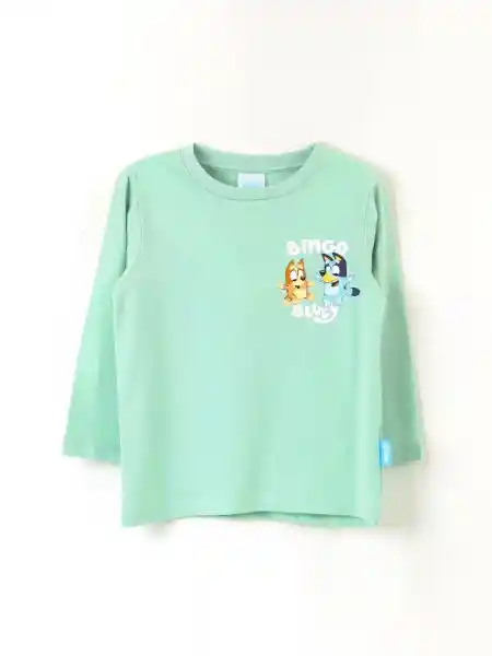 Bluey Polera Manga Larga B Verde 4 V26 314013820