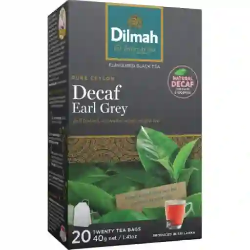 Dilmah té Descafeinado Earl Grey